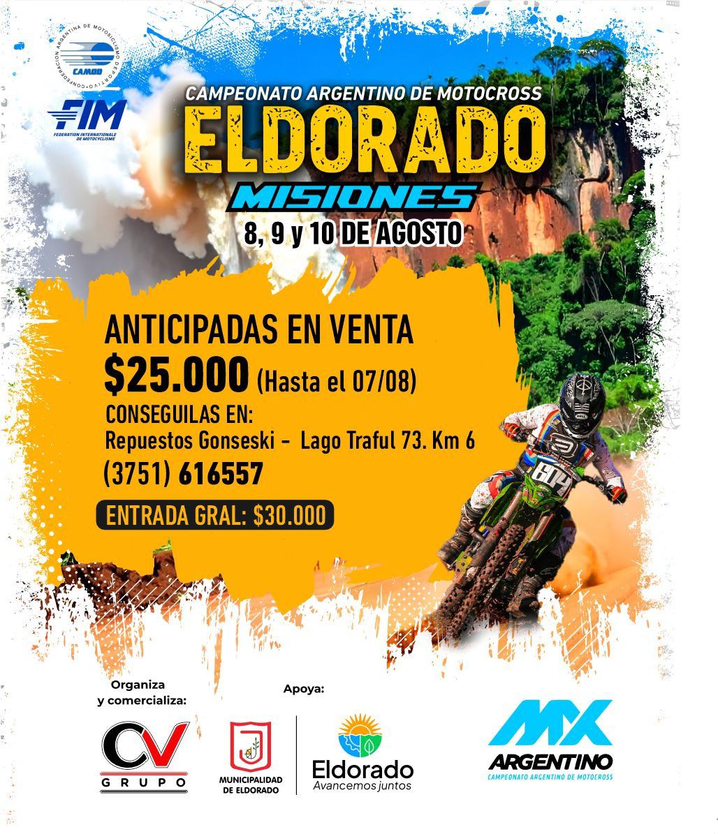 La 5ª fecha del Argentino de Motocross se palpita en Eldorado - Imagen 3